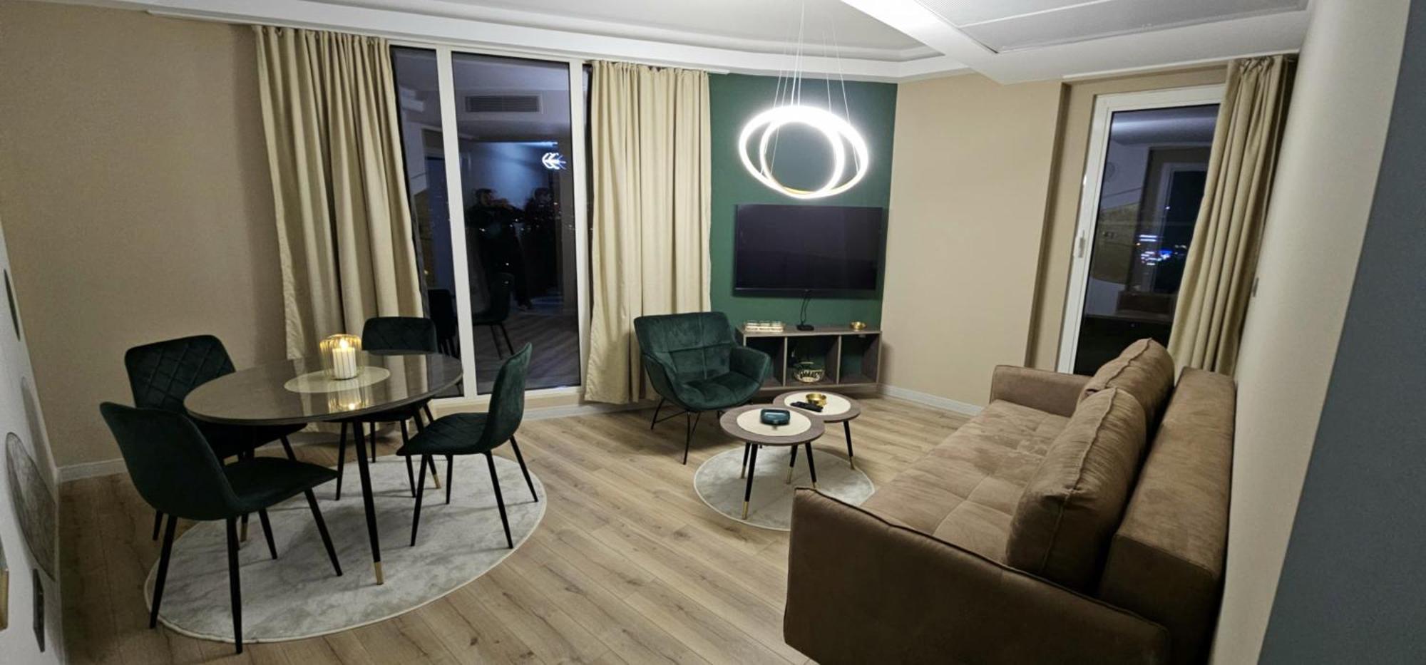 Sky Lux Point Apartment Skopje Bagian luar foto